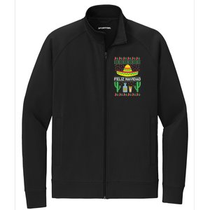 Feliz Navidad Ugly Christmas Stretch Full-Zip Cadet Jacket