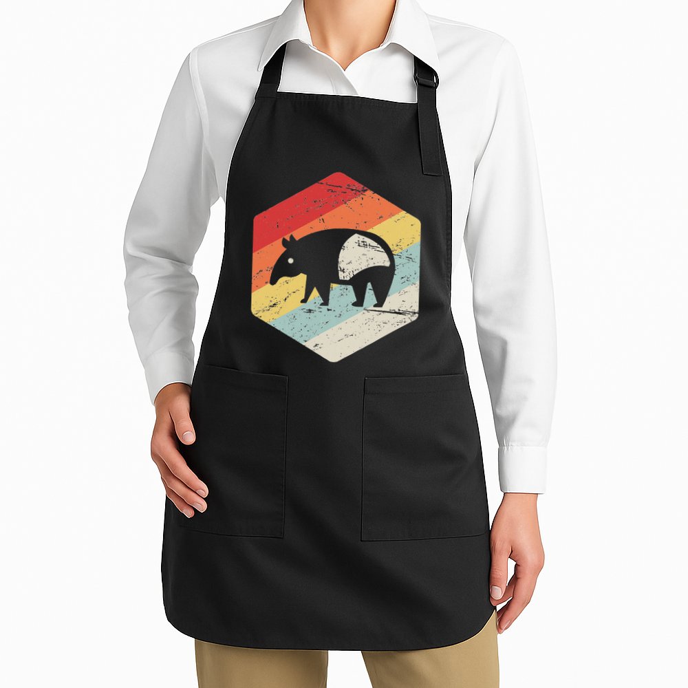 Funny Ex Mormon T Gift Lds Apostate Retro Tapir Apron