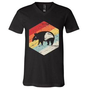 Funny Ex Mormon T Gift Lds Apostate Retro Tapir V-Neck T-Shirt