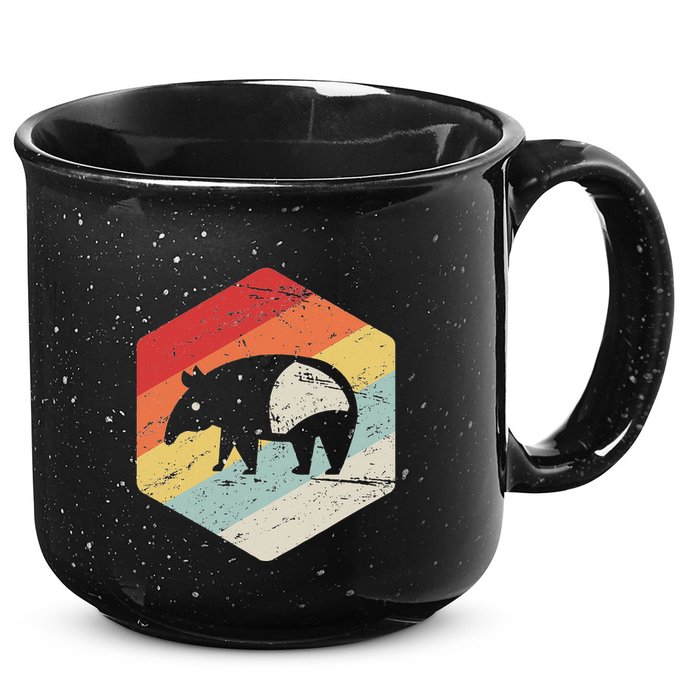Funny Ex Mormon T Gift Lds Apostate Retro Tapir 15oz Campfire Ceramic Mug