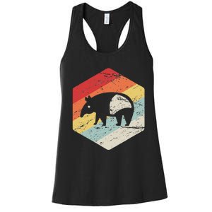 Funny Ex Mormon T Gift Lds Apostate Retro Tapir Women's Racerback Tank