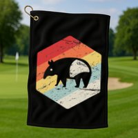 Funny Ex Mormon T Gift Lds Apostate Retro Tapir Golf Towel