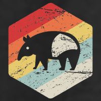 Funny Ex Mormon T Gift Lds Apostate Retro Tapir Golf Towel