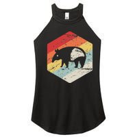 Funny Ex Mormon T Gift Lds Apostate Retro Tapir Women's Perfect Tri Rocker Tank