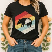 Funny Ex Mormon T Gift Lds Apostate Retro Tapir Womens T-Shirt