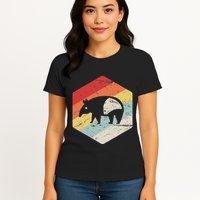 Funny Ex Mormon T Gift Lds Apostate Retro Tapir Womens T-Shirt