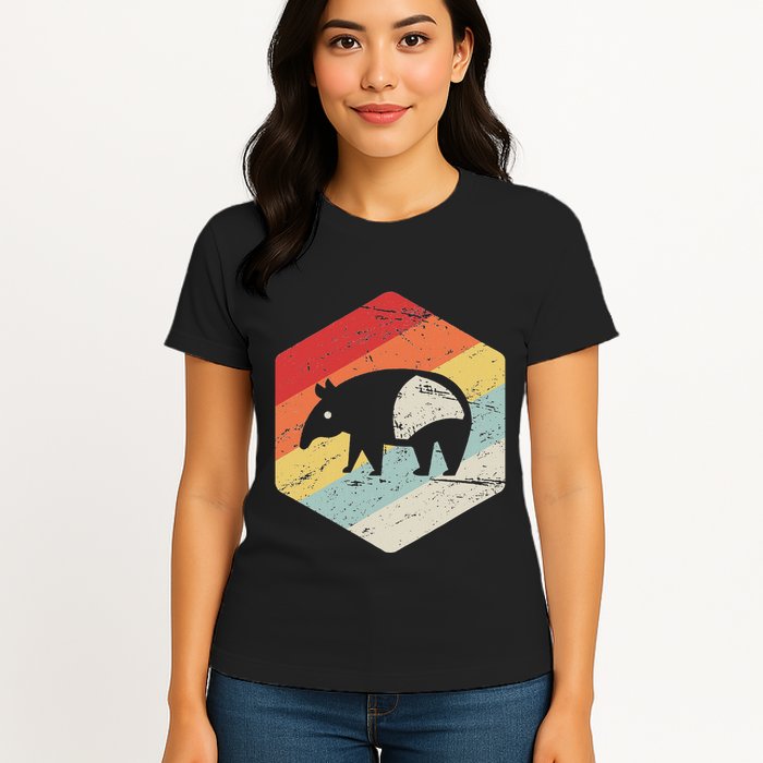 Funny Ex Mormon T Gift Lds Apostate Retro Tapir Womens T-Shirt