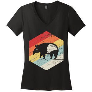 Funny Ex Mormon T Gift Lds Apostate Retro Tapir Women's V-Neck T-Shirt