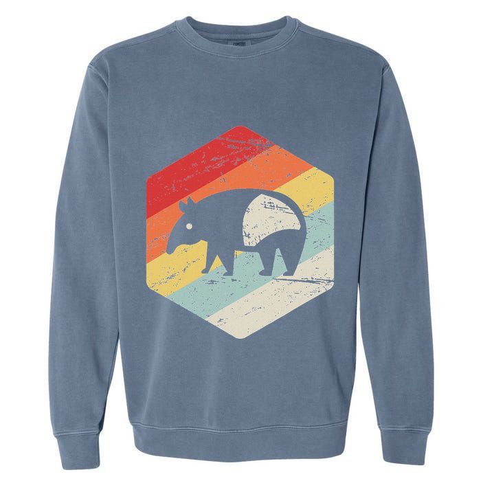 Funny Ex Mormon T Gift Lds Apostate Retro Tapir Garment-Dyed Sweatshirt