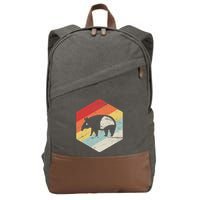 Funny Ex Mormon T Gift Lds Apostate Retro Tapir Cotton Canvas Backpack