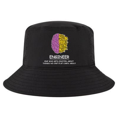 Funny Engineering Mechanical Civil Engineer Cool Comfort Performance Bucket Hat