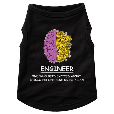 Funny Engineering Mechanical Civil Engineer Doggie Tank