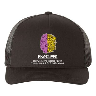 Funny Engineering Mechanical Civil Engineer Yupoong Adult 5-Panel Trucker Hat