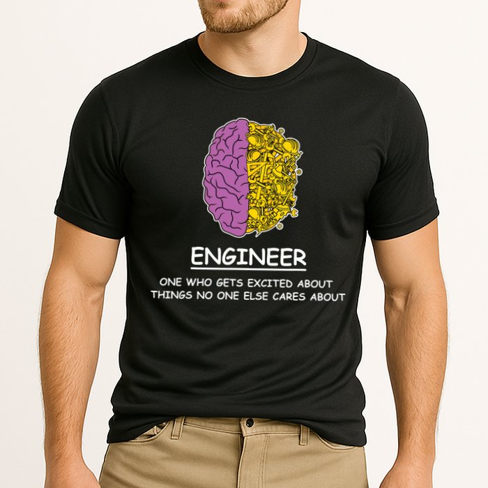 Funny Engineering Mechanical Civil Engineer Performance Shirt