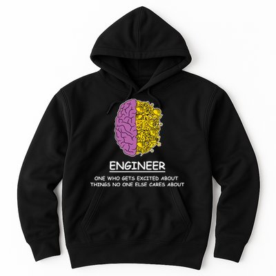 Funny Engineering Mechanical Civil Engineer Hoodie