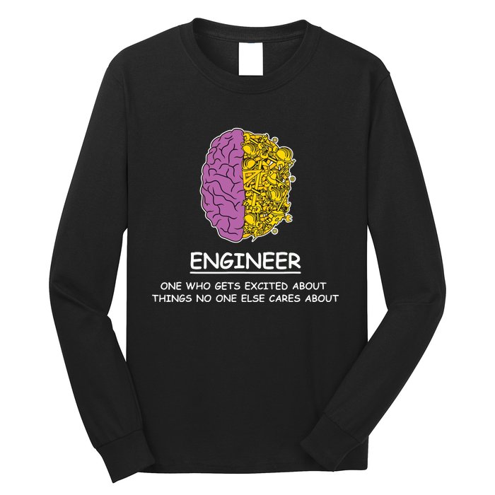 Funny Engineering Mechanical Civil Engineer Long Sleeve Shirt