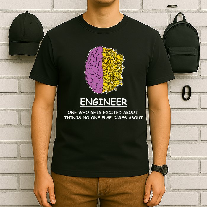 Funny Engineering Mechanical Civil Engineer T-Shirt