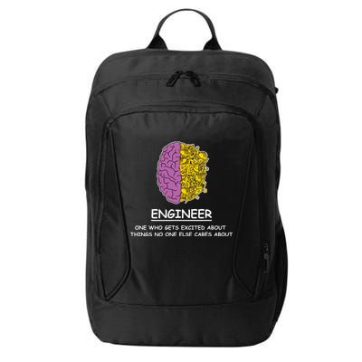 Funny Engineering Mechanical Civil Engineer City Backpack