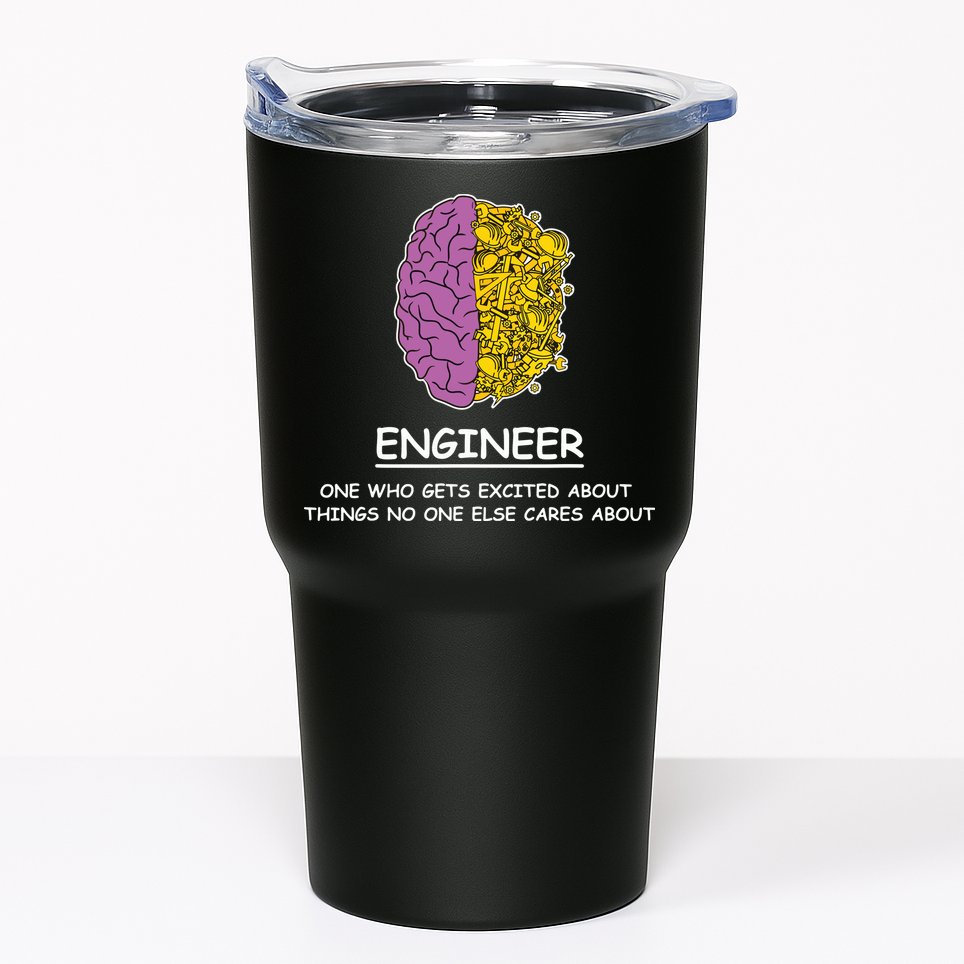 Funny Engineering Mechanical Civil Engineer Tumbler