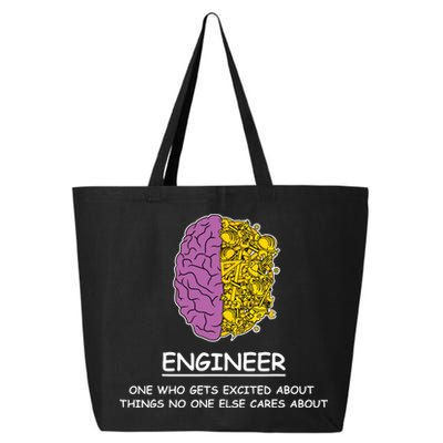 Funny Engineering Mechanical Civil Engineer 25L Jumbo Tote