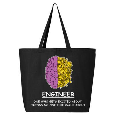 Funny Engineering Mechanical Civil Engineer 25L Jumbo Tote