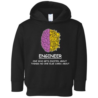 Funny Engineering Mechanical Civil Engineer Toddler Hoodie