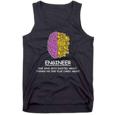 Funny Engineering Mechanical Civil Engineer Tank Top