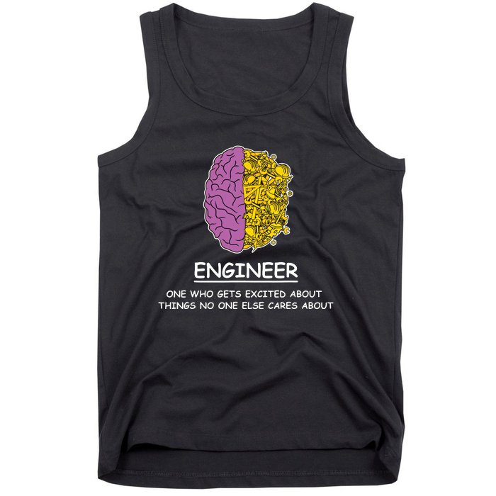 Funny Engineering Mechanical Civil Engineer Tank Top