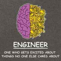 Funny Engineering Mechanical Civil Engineer Cotton Canvas Backpack