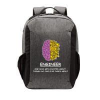 Funny Engineering Mechanical Civil Engineer Vector Backpack