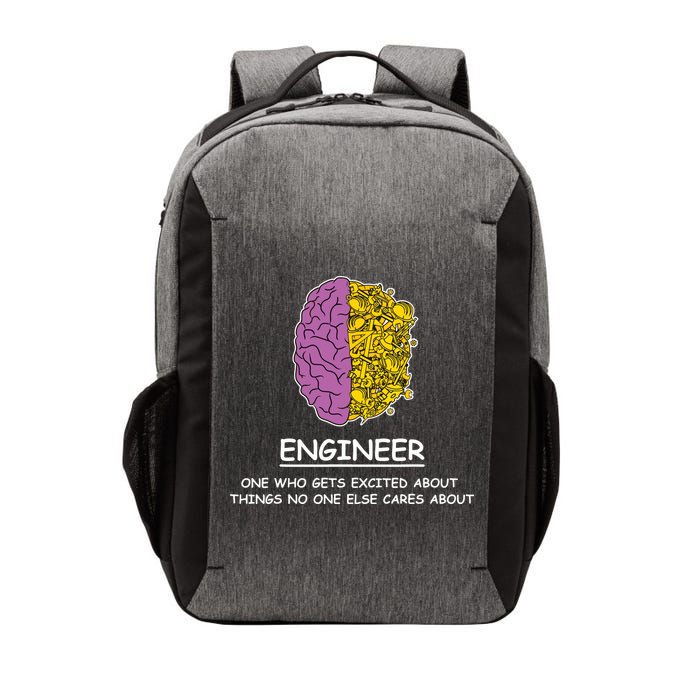 Funny Engineering Mechanical Civil Engineer Vector Backpack