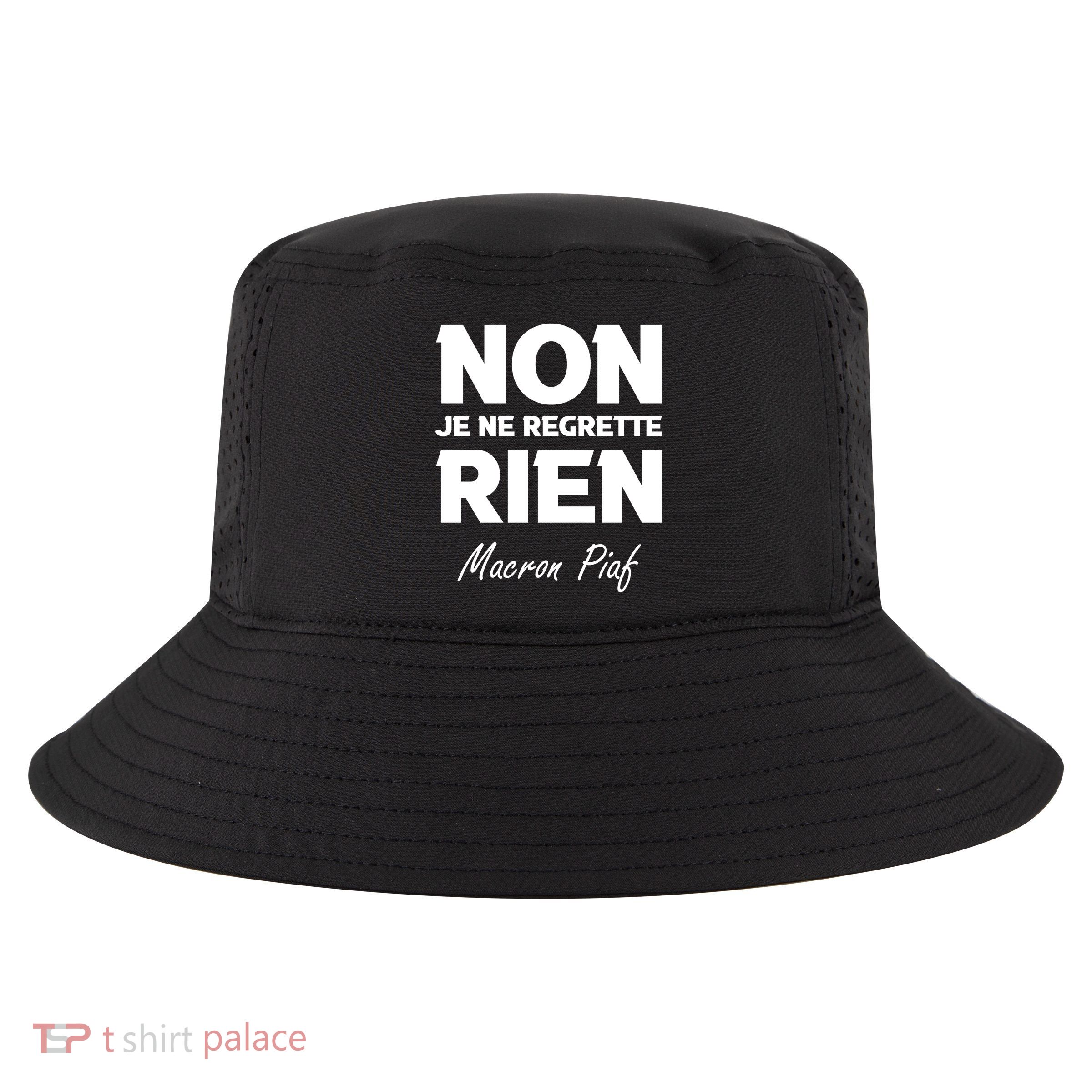 Funny Emmanuel Macron Cool Comfort Performance Bucket Hat