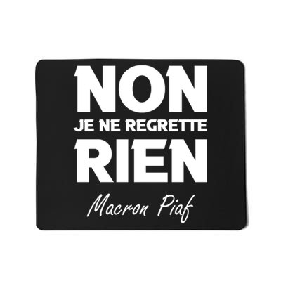 Funny Emmanuel Macron Mousepad