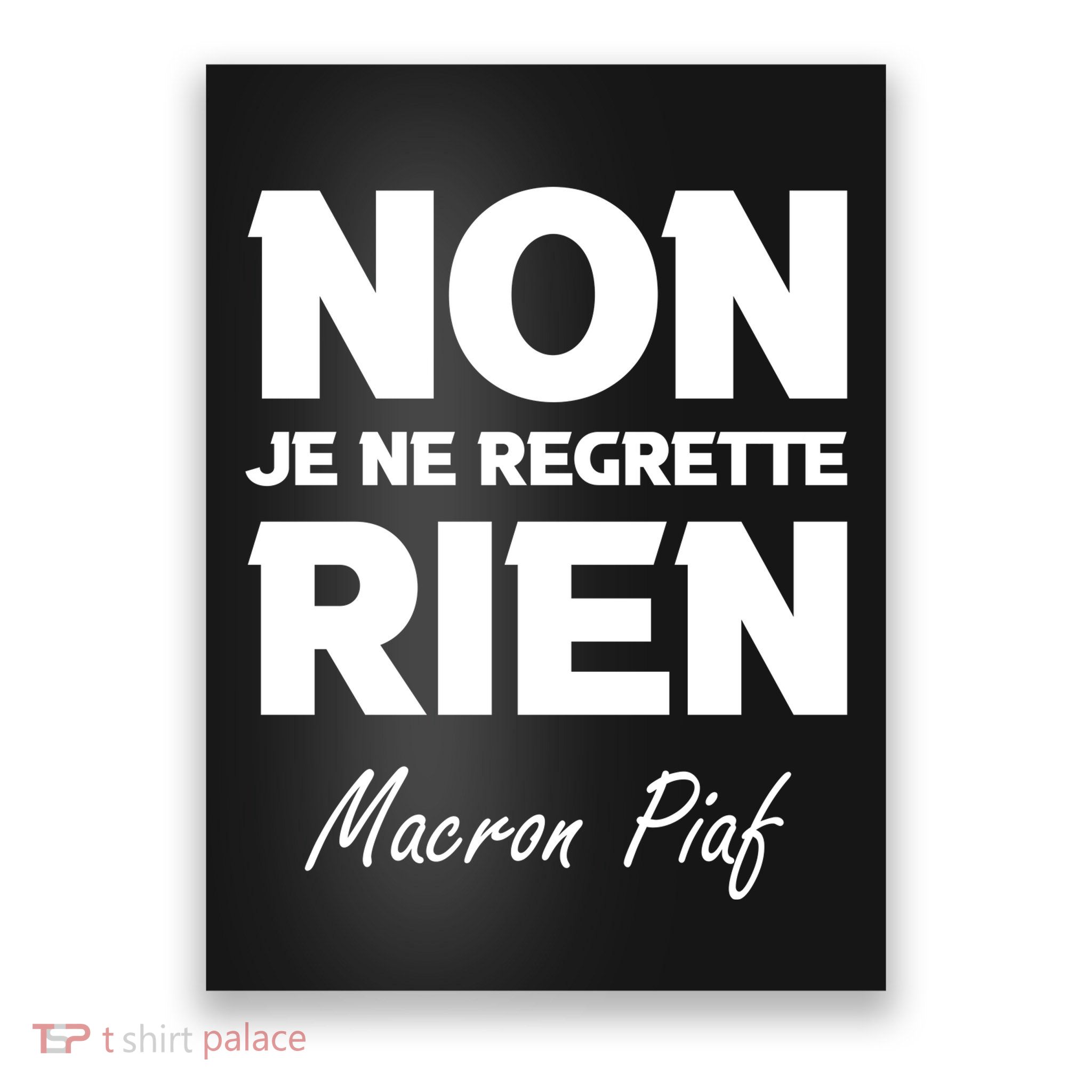 Funny Emmanuel Macron Poster