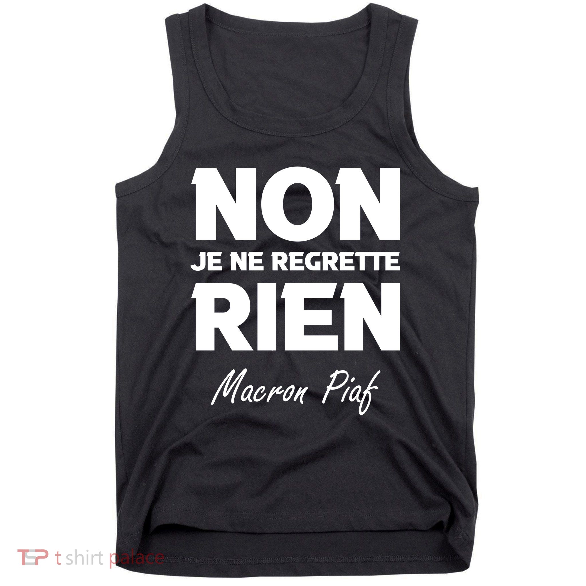 Funny Emmanuel Macron Tank Top