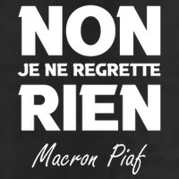 Funny Emmanuel Macron Golf Towel