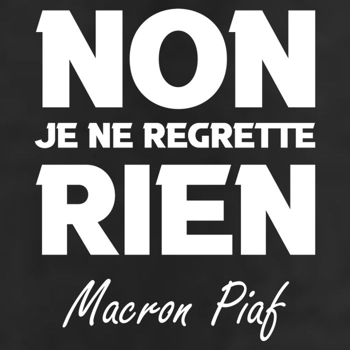 Funny Emmanuel Macron Golf Towel
