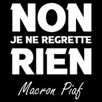 Funny Emmanuel Macron Cropped Pullover Crew