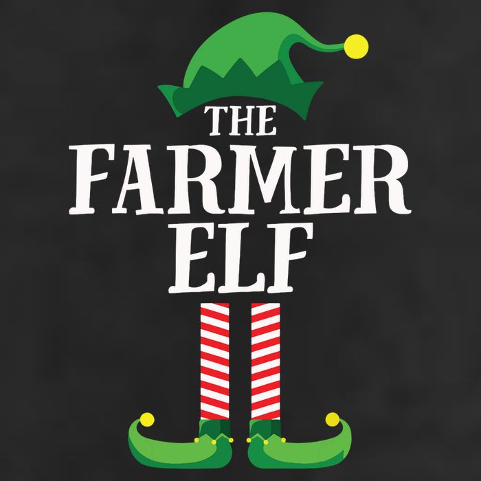 Farmer Elf Matching Family Group Christmas Party Cool Comfort Performance Bucket Hat