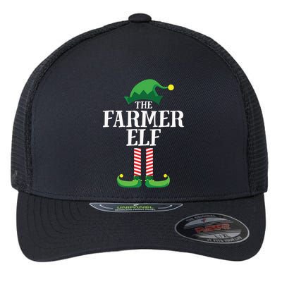 Farmer Elf Matching Family Group Christmas Party Flexfit Unipanel Trucker Cap