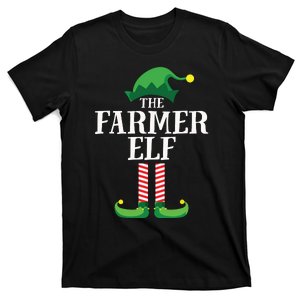 Farmer Elf Matching Family Group Christmas Party T-Shirt