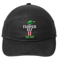 Farmer Elf Matching Family Group Christmas Party 7-Panel Snapback Hat
