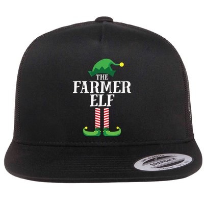 Farmer Elf Matching Family Group Christmas Party Flatbill Hat