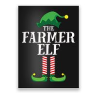 Farmer Elf Matching Family Group Christmas Party Poster