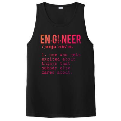 Funny Engineering Meaningful Gift Engineer Definition Gift PosiCharge Competitor Tank