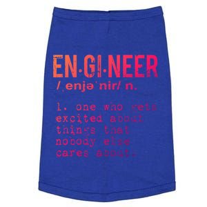 Funny Engineering Meaningful Gift Engineer Definition Gift Doggie Tank