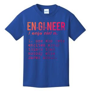 Funny Engineering Meaningful Gift Engineer Definition Gift Kids T-Shirt