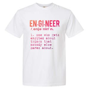 Funny Engineering Meaningful Gift Engineer Definition Gift Garment-Dyed Heavyweight T-Shirt