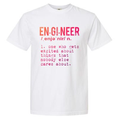 Funny Engineering Meaningful Gift Engineer Definition Gift Garment-Dyed Heavyweight T-Shirt