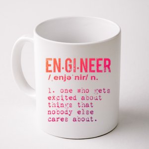 Funny Engineering Meaningful Gift Engineer Definition Gift Coffee Mug